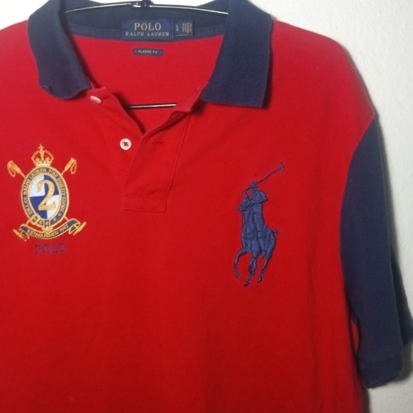 Polo Ralph Lauren Big Pony Crest Golf Shirt - Picture 2 of 9